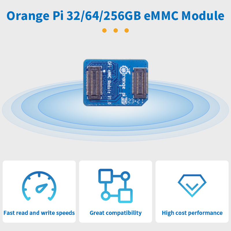 Orange Pi EMMC Module 32GB 64G - Orange Pi 5 Plus 32Gb recension och pris